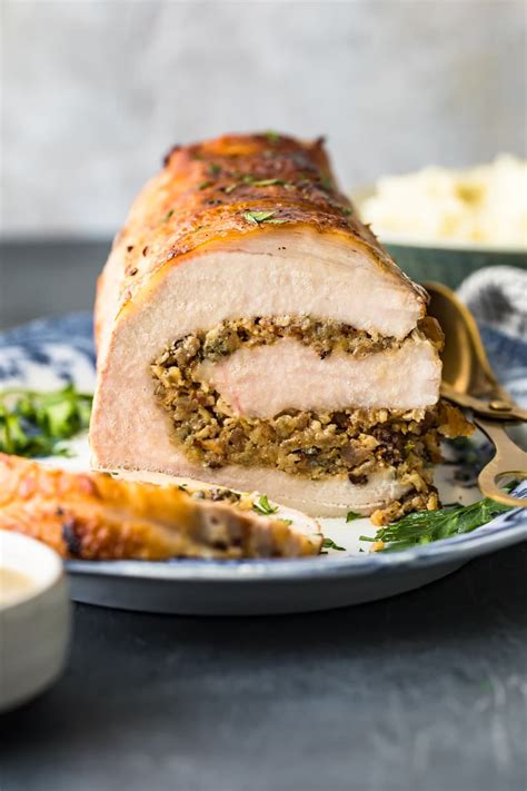 Stuffing Stuffed Pork Roast Recipe (Pork Roulade) - (VIDEO!!)