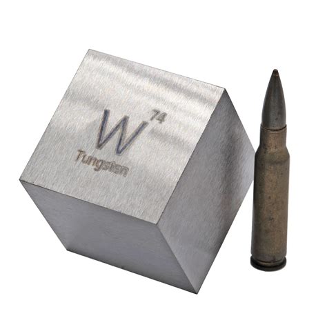 Tungsten Metal Cube 99.95% (25.4mm) - Luciteria - Touch of Modern