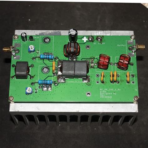 100W linear power amplifier radio High frequency RF power amplifier ...