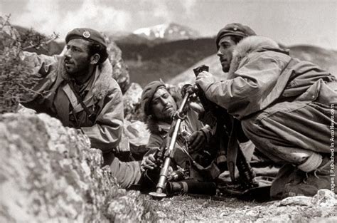 Black & White Pictures of Greek Civil War in the 1940s ~ vintage everyday