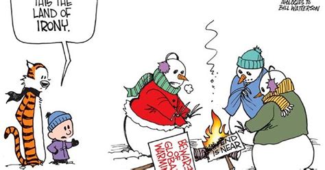 Cartoonist Gary Varvel: Calvin’s snowmen and Global Warming