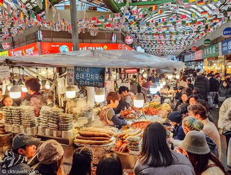 21 foods and drinks to try at Gwangjang Market, Seoul - CK Travels