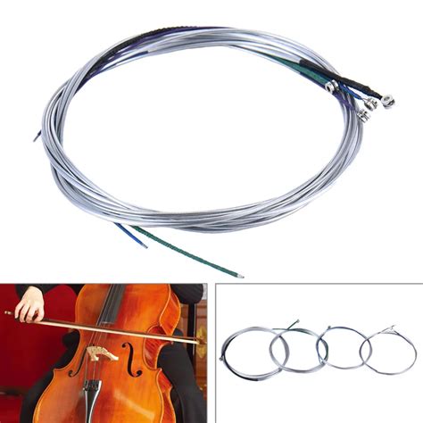 1 set of Cello Strings / 4 Pieces A D G C for Violoncello Strings Size ...