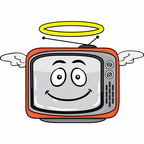 Cartoon, emoji, retro, smiley, television, tv icon - Download on Iconfinder