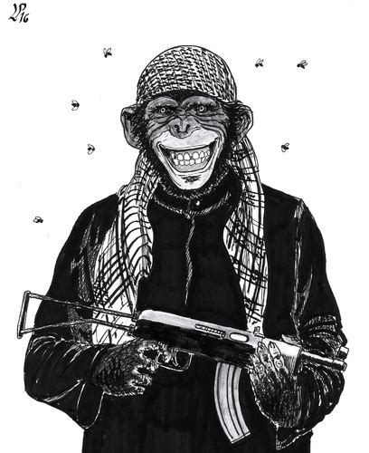 ISIS smiling in Dhaka By paolo lombardi | Politics Cartoon | TOONPOOL