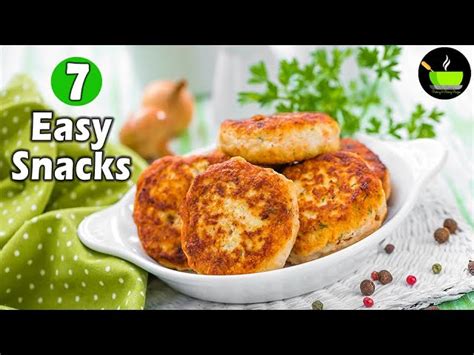 7 Quick & Easy Evening Snacks | Snacks Recipes | Light Evening Snacks ...