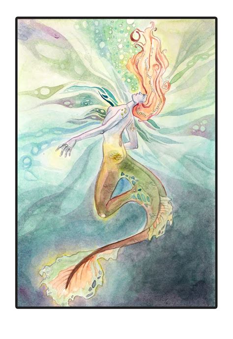 Freddy Scribbles - Art: Watercolor Mermaids