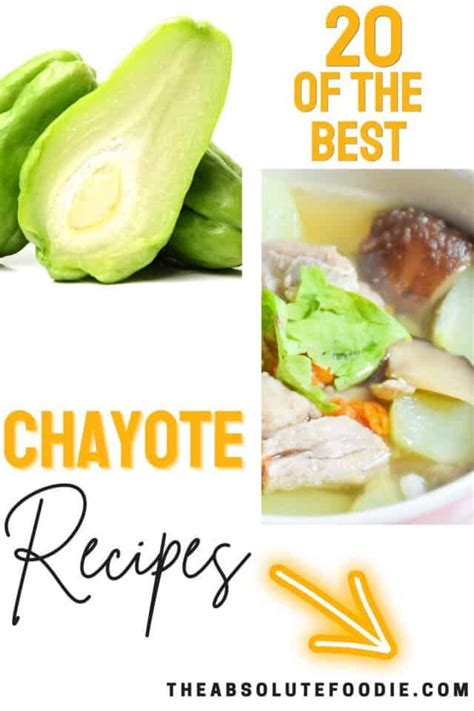 20 Amazing Chayote Recipes - The Absolute Foodie