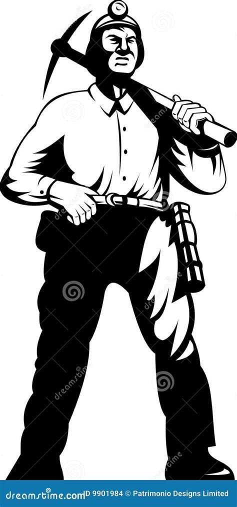 Coal Miner Icon, Icon Cartoon Vector Illustration | CartoonDealer.com ...