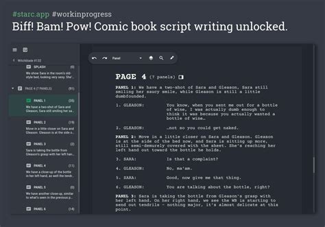 Any good comic book WRITING software? (Mac preferred) : ComicWriting