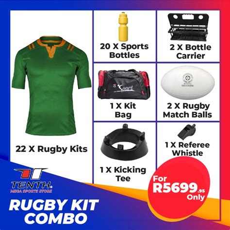 Rugby Player Kit Combo - Tenth Sports