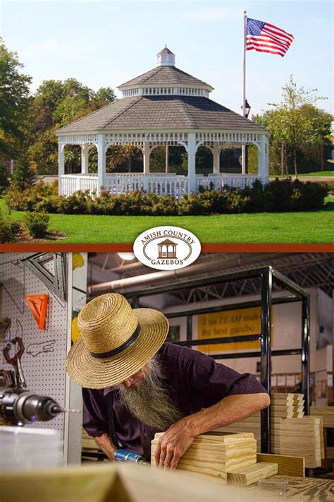 Amish Country Gazebos Outdoor Structures | Amish Country Gazebos | Gazebo, Amish country, Pergola