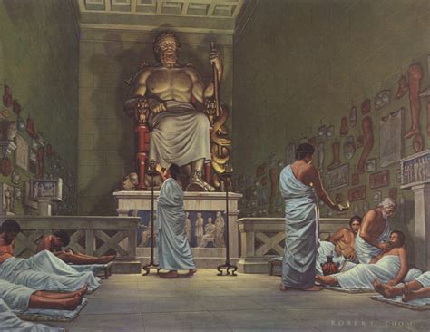 The Temples and Cult of Asclepius posters & prints by Robert Thom