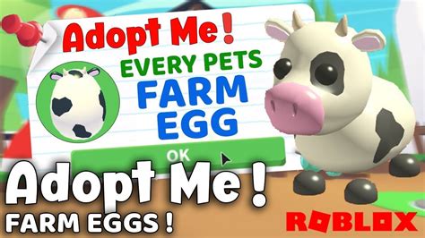 What is farm egg ? 🐄 The Farm Egg is a legendary egg white egg with black spots, pink ears, and ...