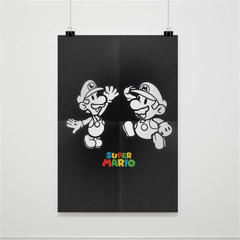 Super Mario Brothers Luigi Poster