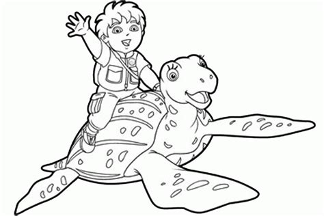 Go Diego Coloring Pages Printable - Coloring Home