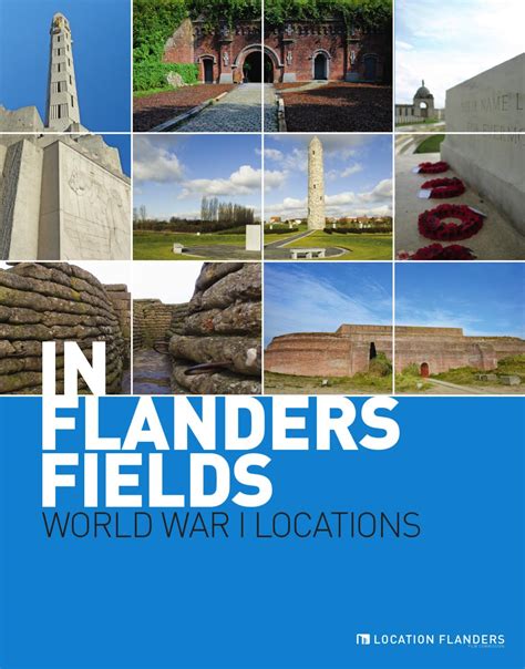 In Flanders Fields World War I Locations by Location Flanders - Issuu