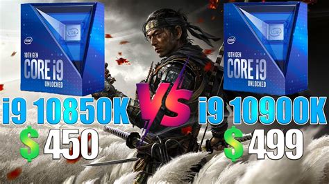 i9 10850K vs i9 10900K - Benchmark Test Comparison - YouTube