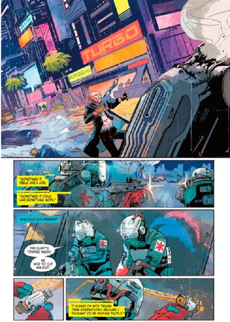 Review: Cyberpunk 2077 Comic „Trauma Team“ (Ausgabe 1) | MyCyberpunk.de | Deine deutschsprachige ...