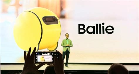 Samsung Ballie Makes a Splash at CES 2024 with AI Upgrade and Built-In ...