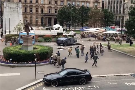 The Flash Glasgow: George Square webcam shut off by council during Batman filming - Glasgow Live