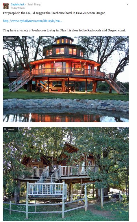 Treehouse hotel - Cave Junction, Oregon | Treehouse hotel, Tree house ...