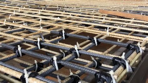 What is fiberglass rebar? GFRP rebar application at jobsite - YouTube