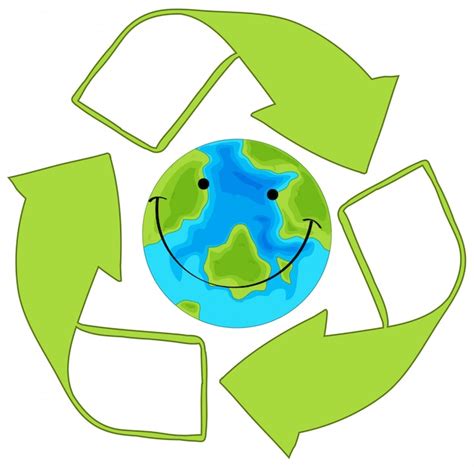 Free Vector | Recycle green earth