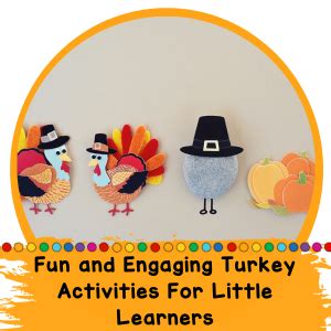 Fun and Engaging Turkey Activities For Little Learners - Kindergarten Chaos