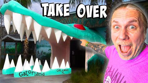 I Took Over GatorLand For 24 Hours - YouTube