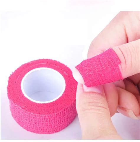 1 Pcs Flex Wrap Finger Bandage Strip Nail Art Protect Tape-in Nail Treatments from Beauty ...