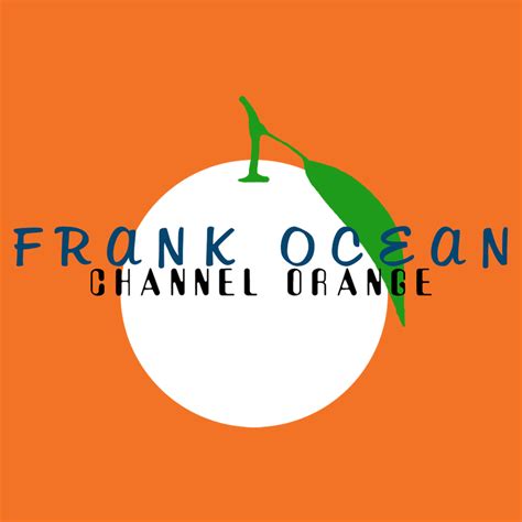 Frank Ocean- Channel Orange Cover Art by santi961 on DeviantArt