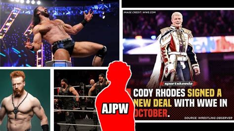 Cody Rhodes re-signs with WWE, AOP return date revealed, Sasha Banks ...