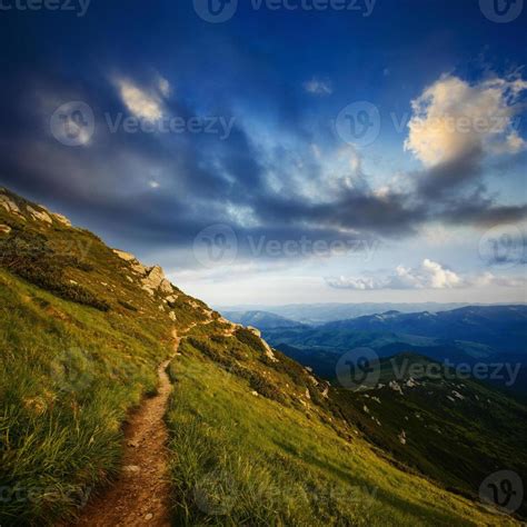 Beautiful sunny mountain landscape 15172235 Stock Photo at Vecteezy