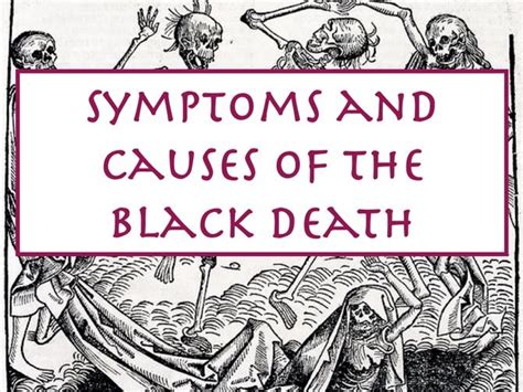 Symptoms and Causes of the Black Death | Teaching Resources