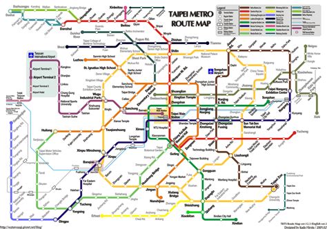 Taipei Metro | Subway Map | Pinterest | Taipei metro, Taipei and Taiwan