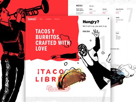 ¡Gordo Taqueria! by Alex Sailer for Focus Lab + Odi on Dribbble