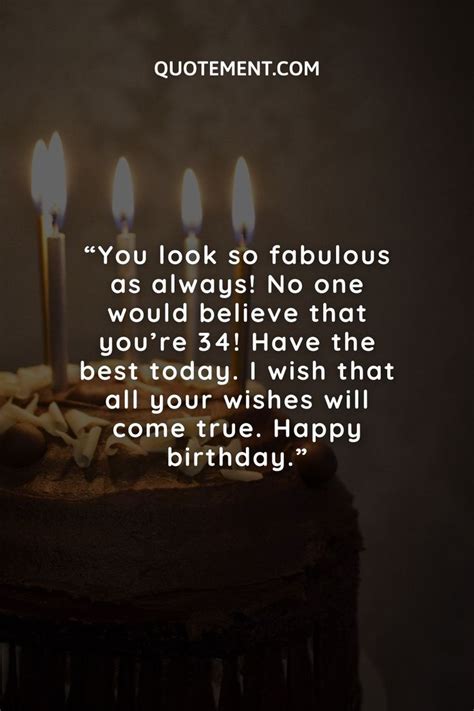 120 Awesome Happy 34th Birthday Quotes And Wishes | Birthday quotes ...