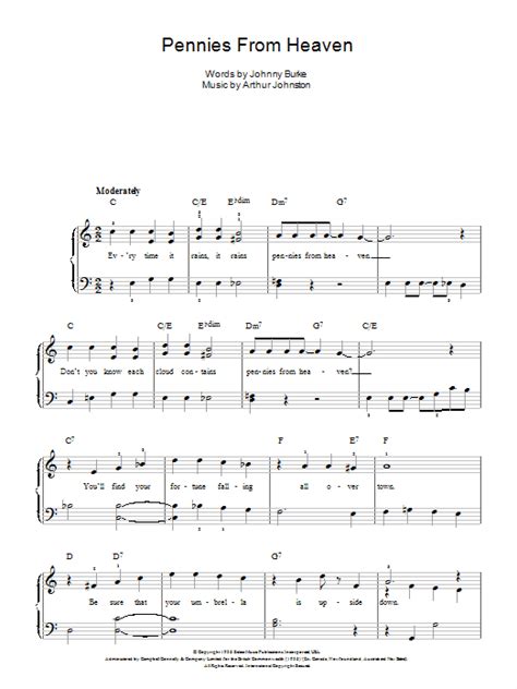 Pennies From Heaven | Sheet Music Direct