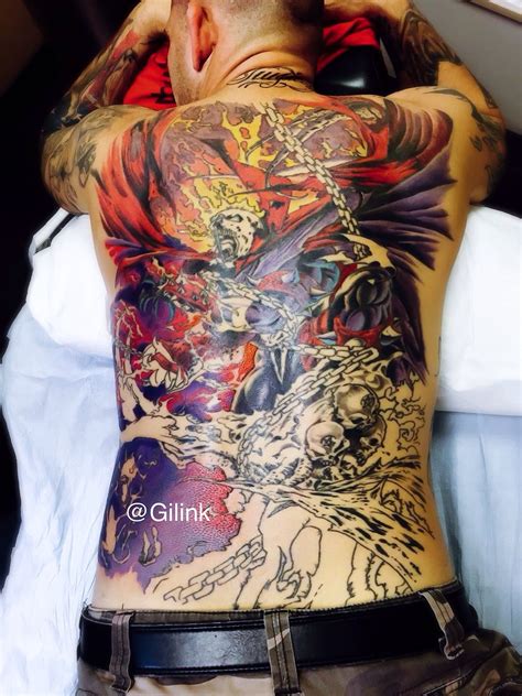 Spawn, comic, tattoo, tattoos, inked, ink, color tattoo, men tattoo, | Tattoos, Color tattoo ...