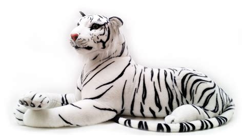 Viahart 72 Inch Giant White Siberian Tiger Stuffed Animal Plush - Timu ...