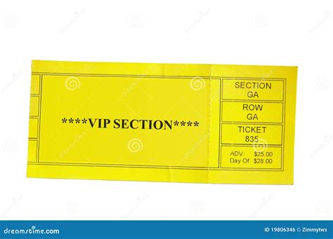 Concert Ticket: What Is A Vip Concert Ticket