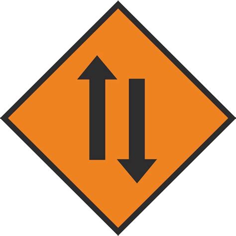 WK 031 Two Way Traffic | Roadworks Safety Signs Ireland | PD Signs