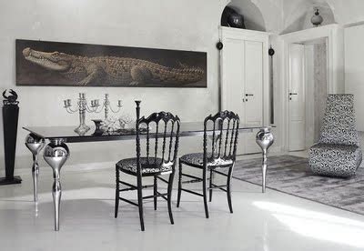 Places of Decor: Dining room Desing - Modern Gothic Concept