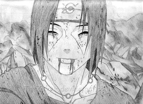 Last Smile (Itachi) by TheZingar on DeviantArt