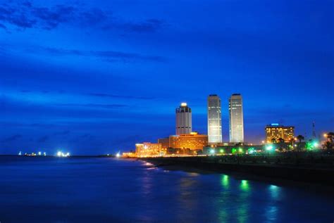 Premium Photo | Colombo skyline just after sunset