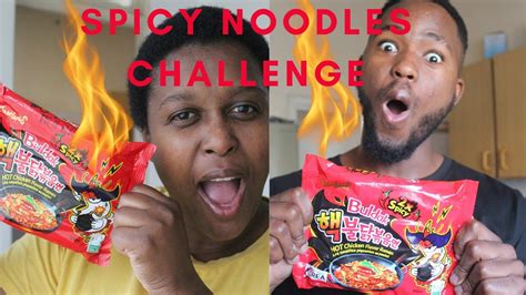 spicy noodle challenge - YouTube