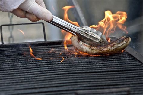 Cleaning grill stock photo. Image of grill, cleaning - 19153890