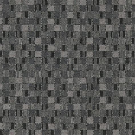 Black And Grey Geometric Boxes Contract Grade Upholstery Fabric By The ...