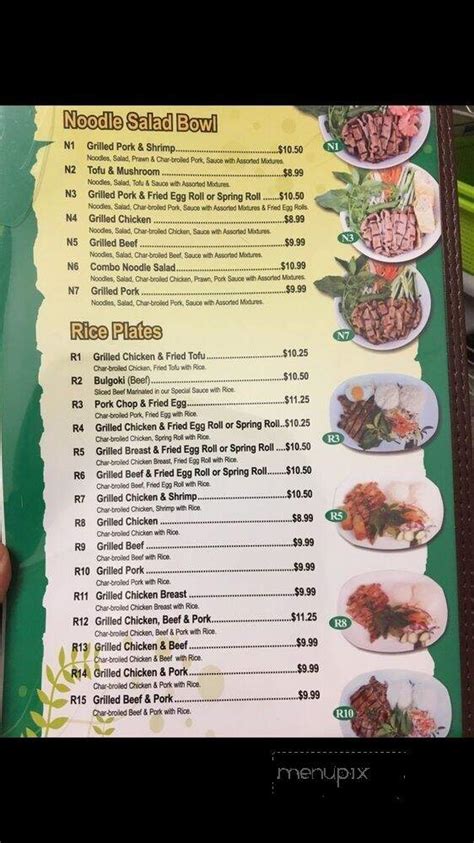 Menu of Pho Ever in Longview, WA 98632